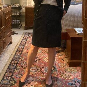 Talbots Midnight Blue Skirt